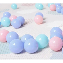 50/100 pcs 5.5/7/8 cm Eco-Friendly Colorful Soft Plastic Ocean Ball Pool Tent Fun Toy Baby Crawling Children Kid Outdoor