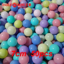 Ocean Ball Outdoor Sport Plastic with Playpen Eco-Friendly Water Pool Wave Pit 7cm50pcs Stress Air Funny Toys for Children