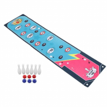 Ocean Ball Bowling Ball Toy Set Interactive Educational Early Learning Portable Stress Relief Tabletop Bowling Toy with Game