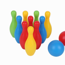 Bowling Toy Set Colorful Home Games Early Educational Teaching Outdoor Indoor Sports for Kids Bowling Toy Set