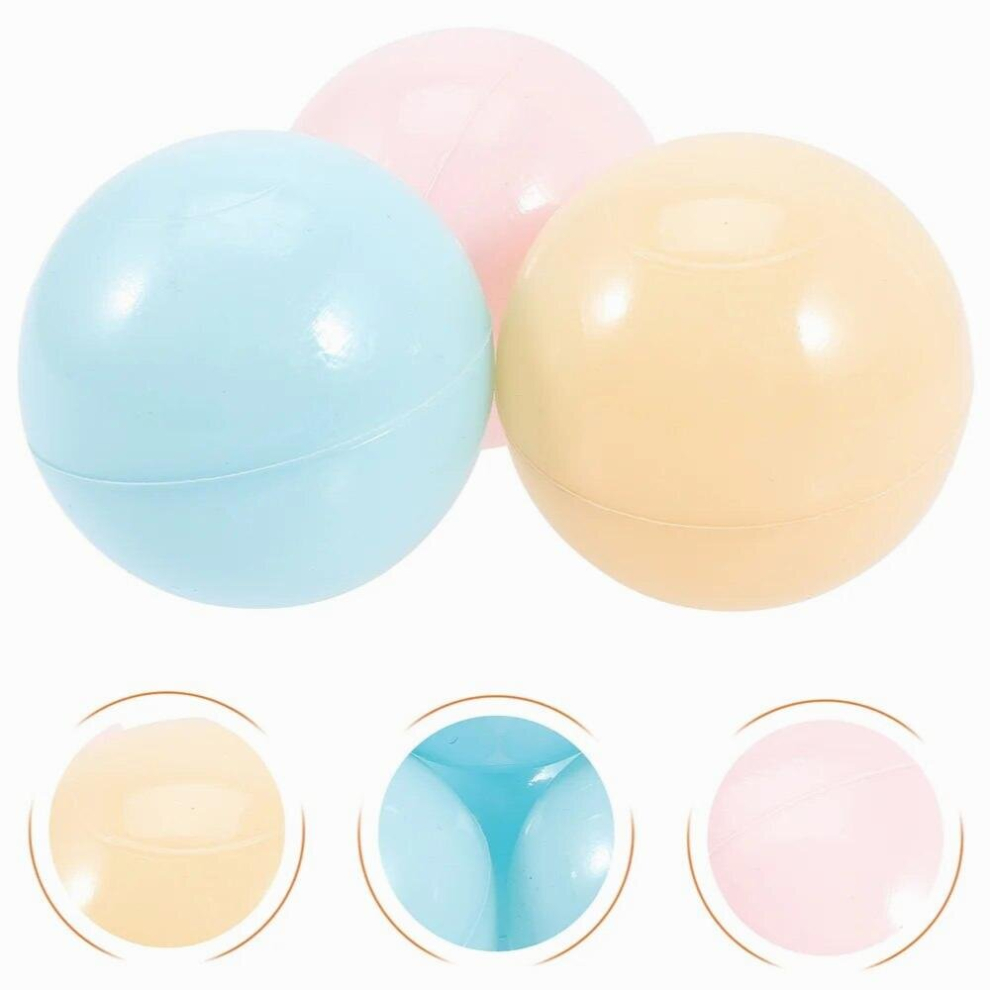 100Pcs Children Pits Balls Adorable Round Ocean Balls Party Toy Balls
