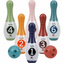Childrens Bowling Stall Toy Indoor Sports Ball Set Outdoor Boy Girl Toy Parent-Child Interactive Games Birthday Gift