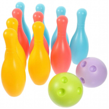 12 Pcs Kids Bowling Ball Funny Toys Interactive Sports Educational Children-Parent Skipjack