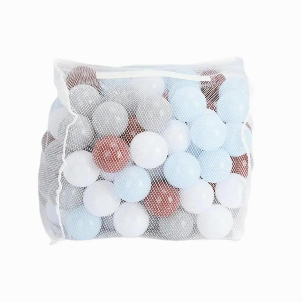 100Pcs Creative Safe with Mesh Pocket Colorful Ocean Balls Home Accessories Ocean Baby Ball Toddlers Pit Ball