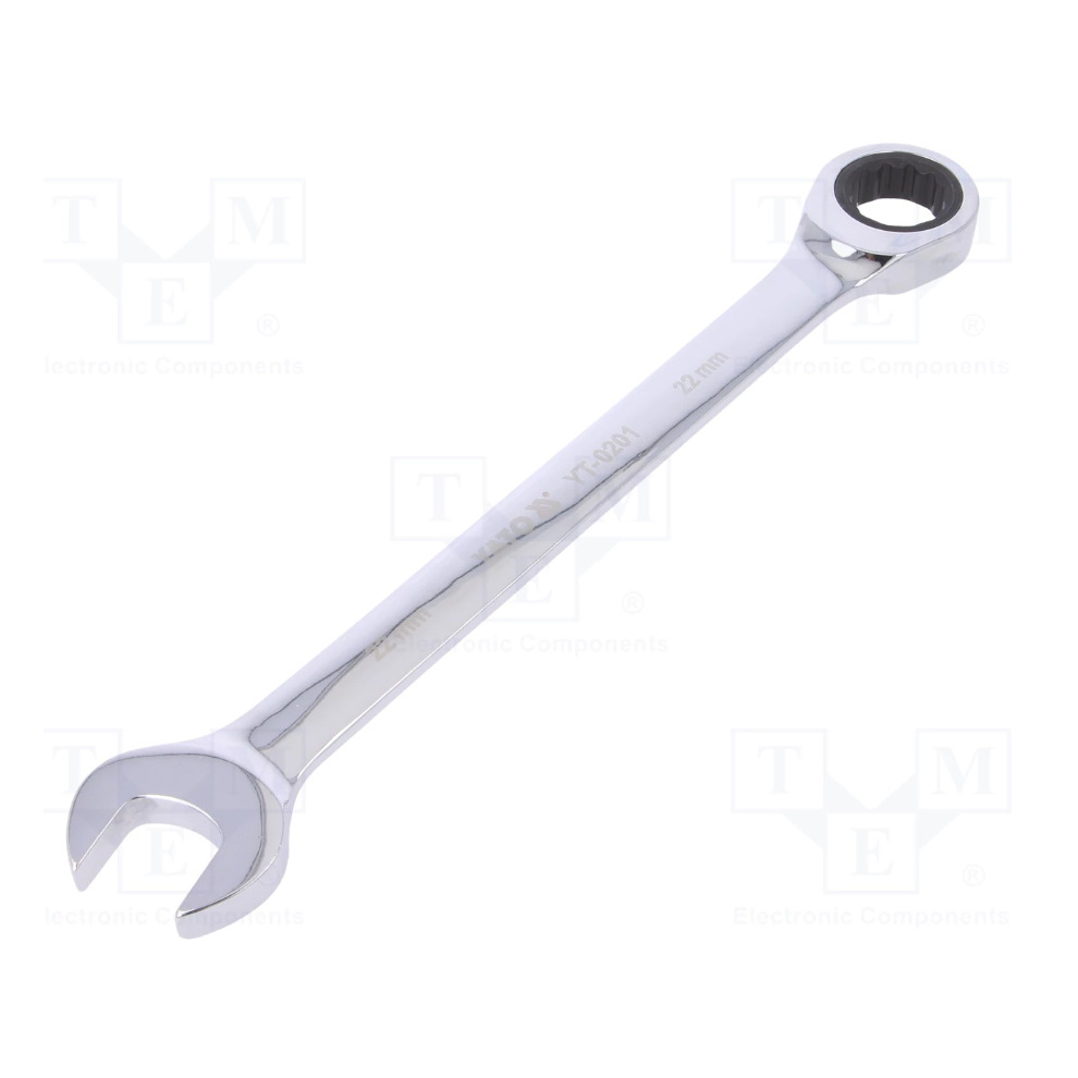Yato Yt-0201 Combination Ratchet Spanner Wrench Size 22Mm 72 T Ratchet