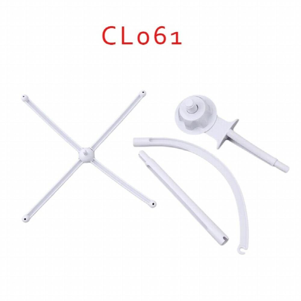 Baby Music Box Rotary Mobile Crib Bed Clockwork Movement Mobile Musical Newborn Bell Crib Holder Arm Bracket Wind-up rattle toys
