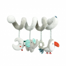 Baby Bed Hanging Rattles Toys Animal Infant Crib Stroller Mobile Spiral Plush Doll Sensory Educational Toy for Newborn Gift