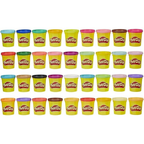 Play-Doh Playdoh Craft Set, Multicolor, 36 Tubs