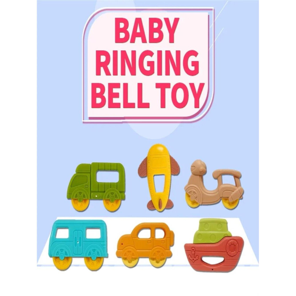 Newborn Baby Toy Hand Bell 0-1 Year Old Baby Grasps And Bites Teether 3-6 Months And Above To Appease Infants Early Educational