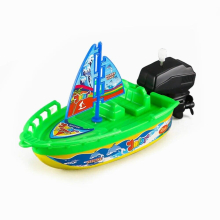 Childrens Clockwork Boat Bathing Toy Wind-up Bathing Yacht Christmas Classic Toys