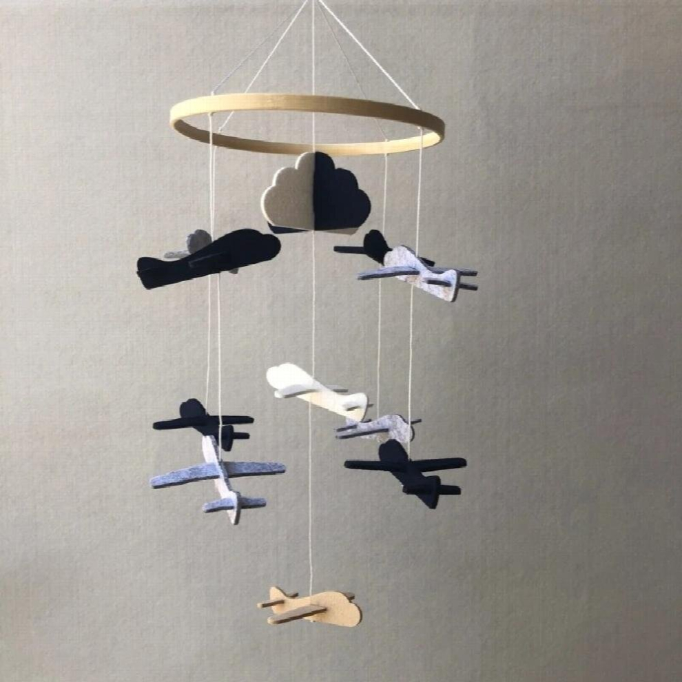 1Set Baby Rattle Mobile Toys Crib Toy Bed Hanging Newborn Wind Chimes Bell Nordic Kids Room Decoration Photography Props