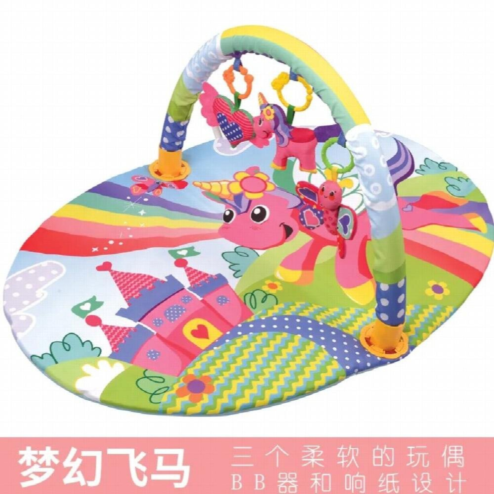 Play Mat Baby Carpet Puzzle Mat with Balls Educational Rack Toys Infant Fitness Crawling Childrens Mat Gift for Kids Gym