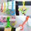 4 Pieces Baby Pull Rings Cribs Training Ring Stand Standing Pendant 2