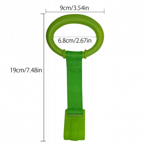 4 Pieces Baby Pull Rings Cribs Training Ring Stand Standing Pendant 2