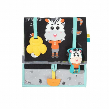 Kidsbooks Baby Early Learning Tearing Tail Cloth Book Parent-child Interactive Sound Paper Puzzle Cloth Book Toy
