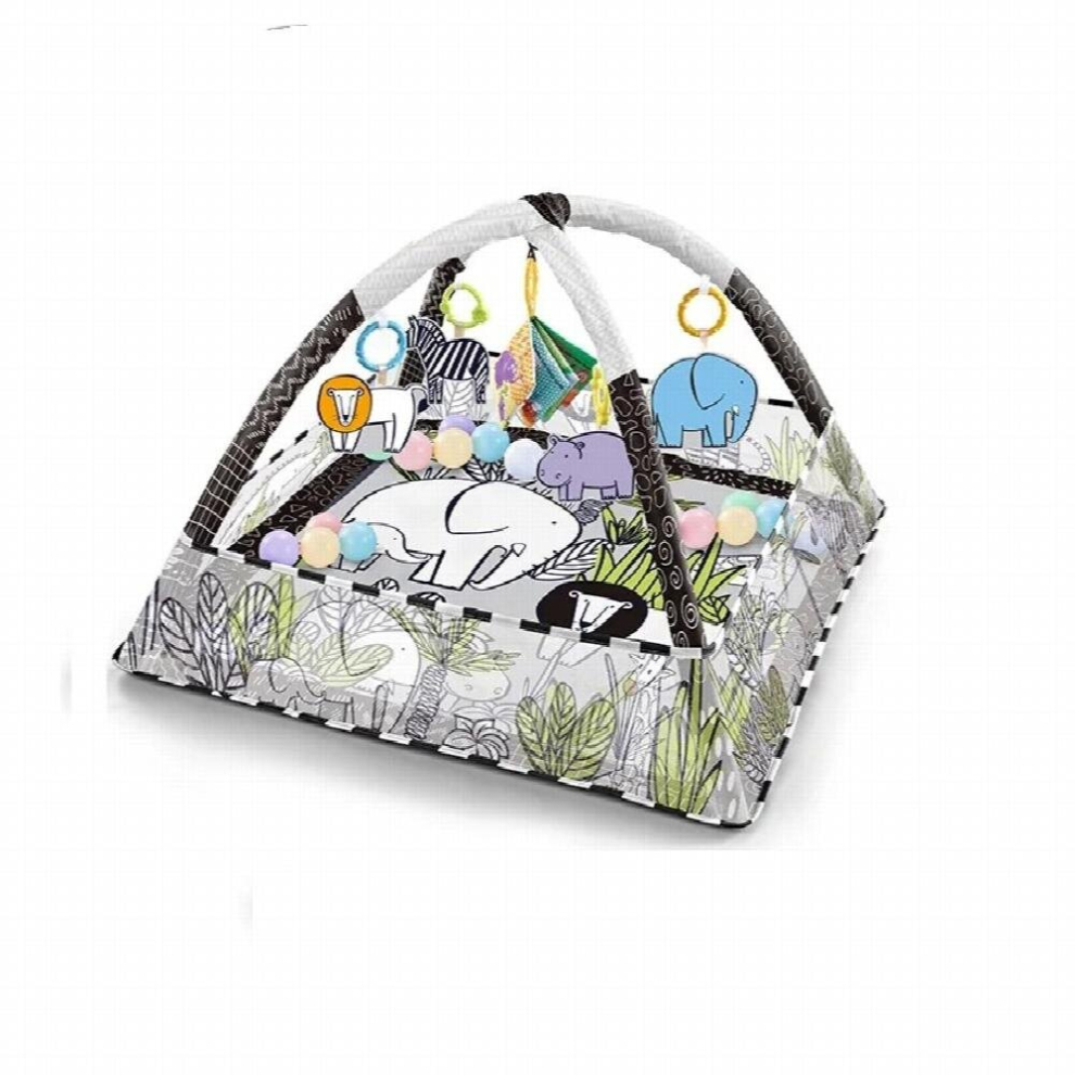 Multifunctional Baby Fitness Frame Crawling Game Blanket Mat Fence Crawling Mat Infant Rug Kids Activity Mat Gym Educational Toy