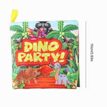 Baby Soft Book Fabric Touch And Feel Crinkle Cloth Books Stroller Toys Interactive Baby Sensory Book Soft Books For Babies