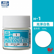 Mr Hobby H1-H24 Model paint Water-based paint Coloring, hand-painting and spraying 10ml 11