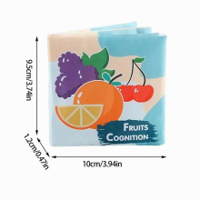 Soft Baby Book English Education Soft Baby Books Waterproof Books For Toddlers Enlightenment Early Educational Learning Cloth