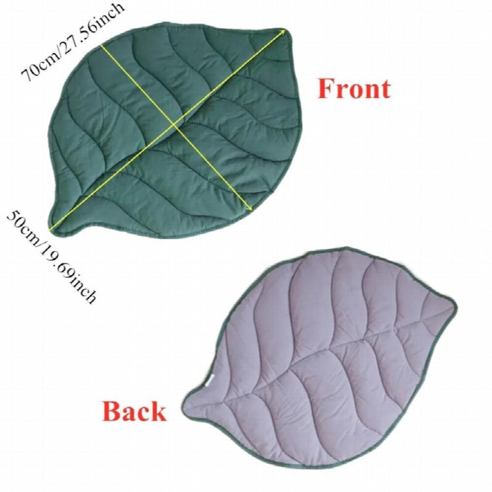 Nordic Baby Play Mat Leaf Shape Soft Cotton Newborn Crawling Rugs Children Baby Gym Activity Mat Floor Carpet Baby Room Decor