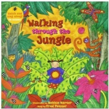 Walking Through The Jungle English Story Reading Books for Children Kids Baby 3 Years Old Educational Toys
