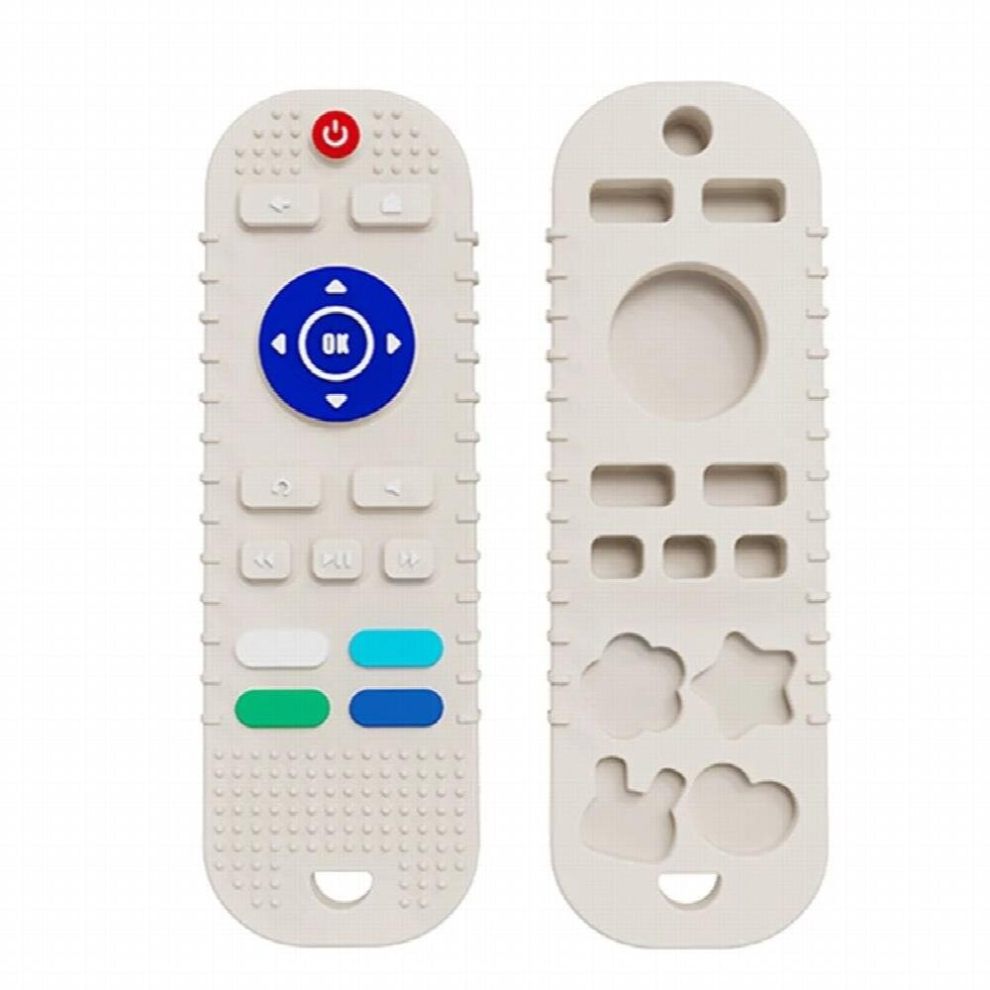 Baby Teething Toys Silicone BPA TV Remote Control Shape Teething Toys Chew Relief Soothe Babies Gums for Babies Toddlers