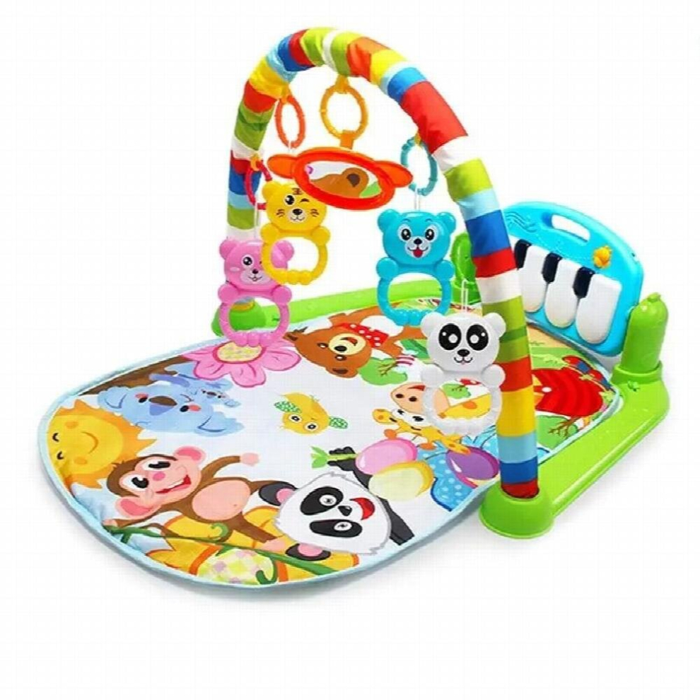 Baby Carpet Play Mat Music Puzzle Mat With Piano Keyboard Educational Rack Toys Infant Fitness Crawling Mat Gift For Kids Gym