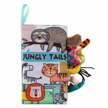 Crinkle Book Hand-drawn Broaden Vision Various Styles Rabbit Kids Cloth Book for Kindergarten