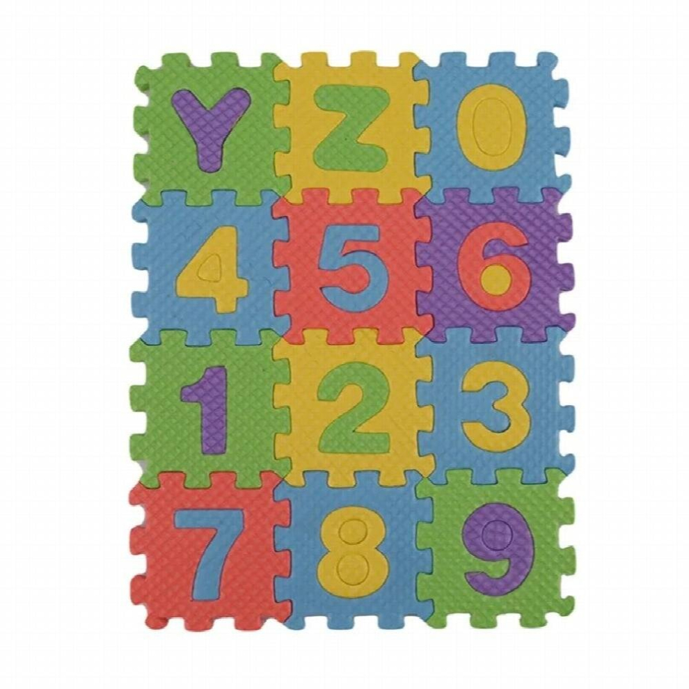 36pcs Alphabet Numbers Play Mat Floor Kids Carpet Letter 3D Puzzle Baby Crawling Foam Play Educational Toys