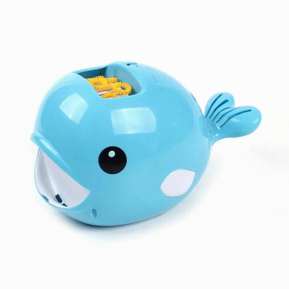 Kids Cartoon Whale Automatic Bubble Machine Toy Blower Maker Burbujas Outdoor Sports For Kids Toys