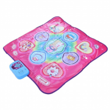 Dance Mat 3 Game Modes Dance Learning Mode Foldable Interactive Electronic Musical Play Pad for Kids