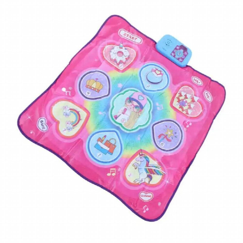 Dance Mat 3 Game Modes Dance Learning Mode Foldable Interactive Electronic Musical Play Pad for Kids 2