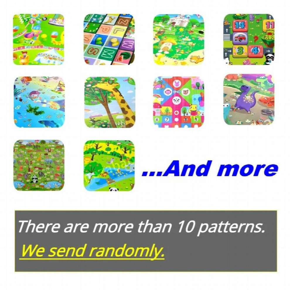 Foldable Baby Play Mat Children Play Rugs Moistureproof Baby Climb Blanket Outdoor Foldable Beach Mat Picnic Camping Mat PX25