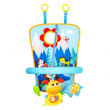 Car Seat Toys For Infant Carseat Toys For Infants 0-6 Months With Teether And Adorable Doll Developmental Toys For Babies 0-6-12
