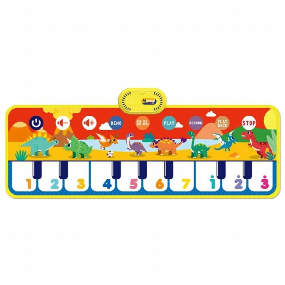 Children Crawling Piano Carpet Infantil Music Playing Mat Funny Keyboard Musical Dancing Mat for Kids Educational Gift Toys