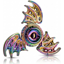 Dragon Wings Eye Tri Fidget Spinner Metal Hand Spinner Low Noise High Speed Focus Toy with Steel Self-Lubricating Bearing