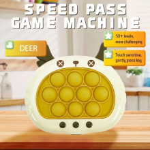 Animal Pop Push Game Machine Toys Education Parent-Children Interaction Speed Push Bubbles Console For Kids