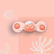 1pcs Suction Cup Fidget Spinner Toys Release Stress And Anxiety Kids Sensory Spinning Toys For 18 Months Up Toddlers