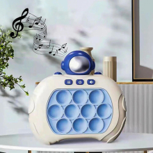 Electronic Pop Music and Pop Music Light Up Game Fidget Childrens Travel Toys Fun Rat Beating Stress Reducing Toys Adult Boys A