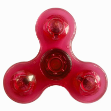 LED Light Fidget Spinner Finger Toy Hand Spinner Glow in Dark Stress Reduction and Anxiety Relief for Children