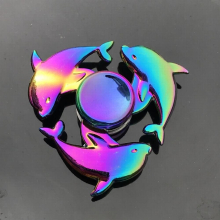 Alloy Fingertip Gyroscope Decompression Toy Hand Spinner Fingertip Gyroscope Relief Stress ADHD Finger Spinner Kids Toys