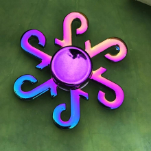 Metal Rainbow Fidget Spinner Antistress Colorful R118 Bearing Hand Spinner ADHD Finger Spinner Stress Relief Toys For Aldult Kid