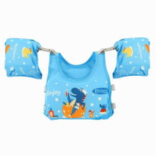 Non-inflatable Baby Swimming Safely Jumper Detachable Button Fission Use Swim Equipment Arm Float Life Vest Water For Kids