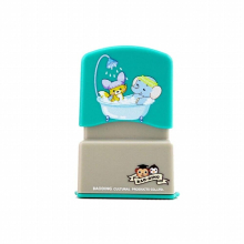 Customized Name Stamp Paints Personal Student Child Baby Engraved Waterproof Non-fading Kindergarten Cartoon Clothing Name Seal