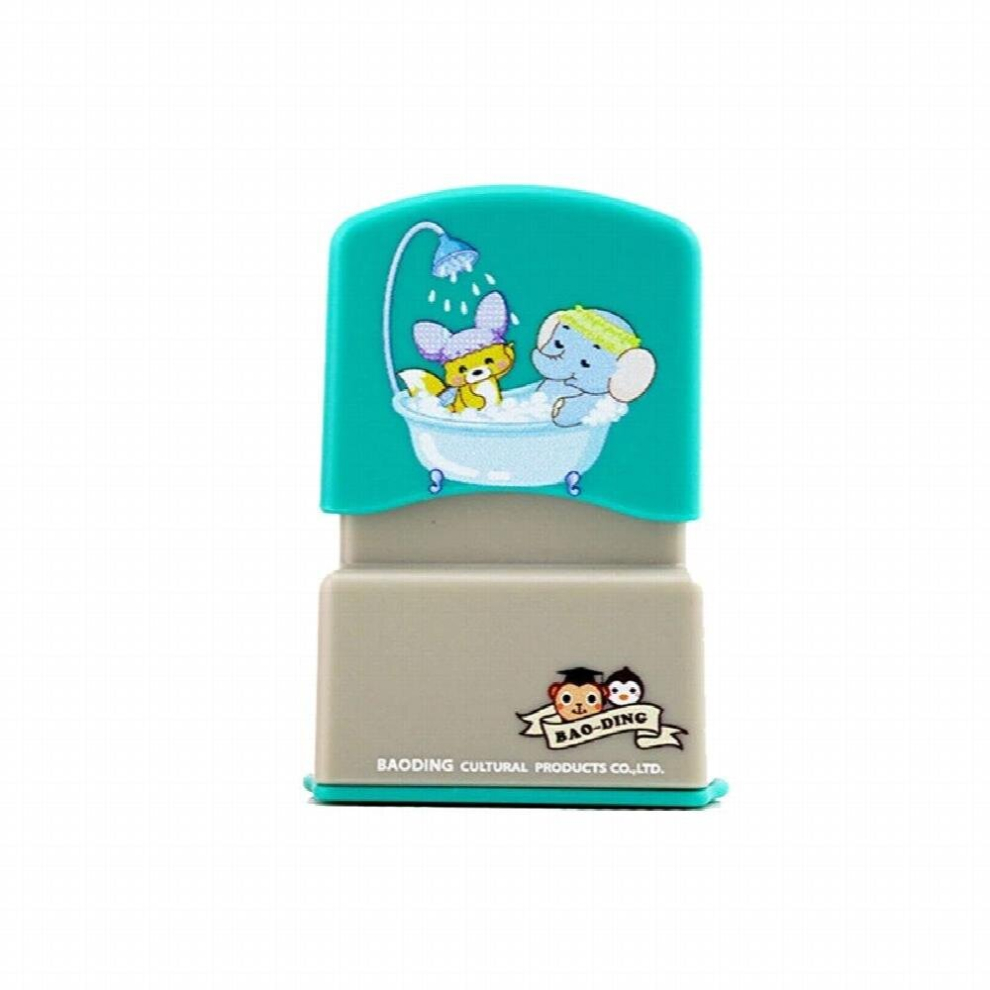 Customized Name Stamp Paints Personal Student Child Baby Engraved Waterproof Non-fading Kindergarten Cartoon Clothing Name Seal