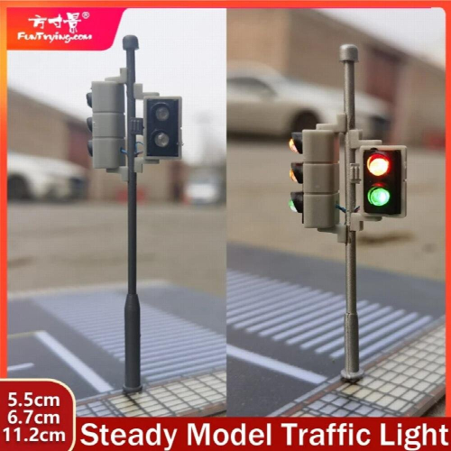 Model traffic lights highlight Japanese steady bright traffic led models in multiple scale 1/87 train material 1