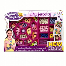 150pcs Charm Bracelet Making Kit Including Beads Chains, DIY Craft For Girls, Christmas Birthday Gift Set