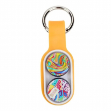 Novel Fidget Toys Magnetic Pop Fidget Spinner Anti Stress Toys With Keychains Portable Stress relief Toy For Young Adult