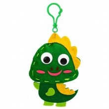 Large Size Keychain Kids Handicraft Carft Toys Cartoon Animal DIY Non-woven Fabric Pendant Educational Girls Toy