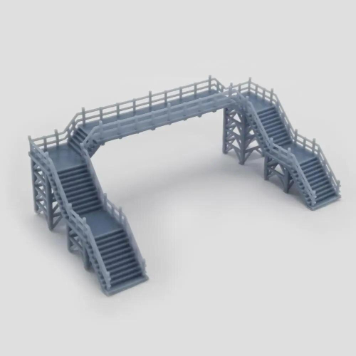 Overhead Footbridge 1:160 N Scale Railway Scenery 2